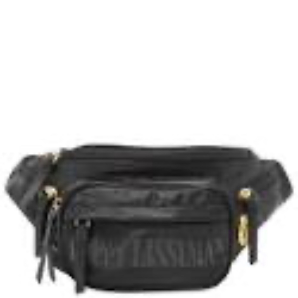 Poppy Lissiman Malibu Waistbag - Black Satin